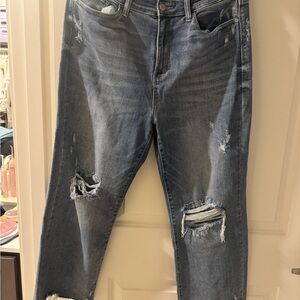 Judy Blue Distressed Jeans in Blue